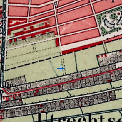 Kaart 1900: de polder is stad geworden